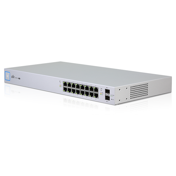 Unifi Switch 16 GE ports PoE 150W"