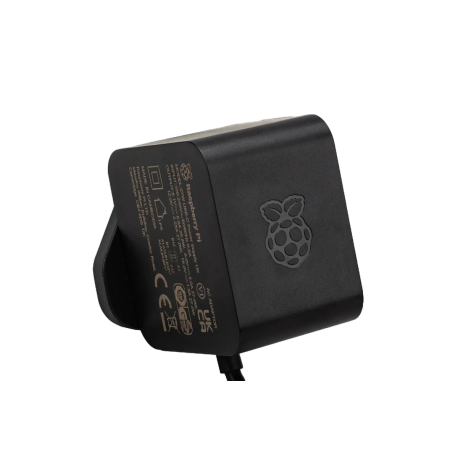 Raspberry Pi 27W USB-C Power Supply - EU - Black