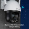 TP-Link VIGI C540-W-4MM, 4MP, color, WiFi, Pan/Tilt surveillance camera