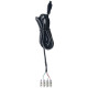 Teltonika 4-pin power cable with I/O