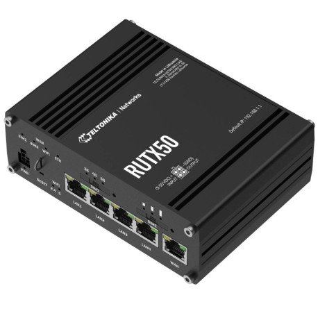 Teltonika RUTX50 3G/4G/5G router med dubbla SIM-kort och WiFi