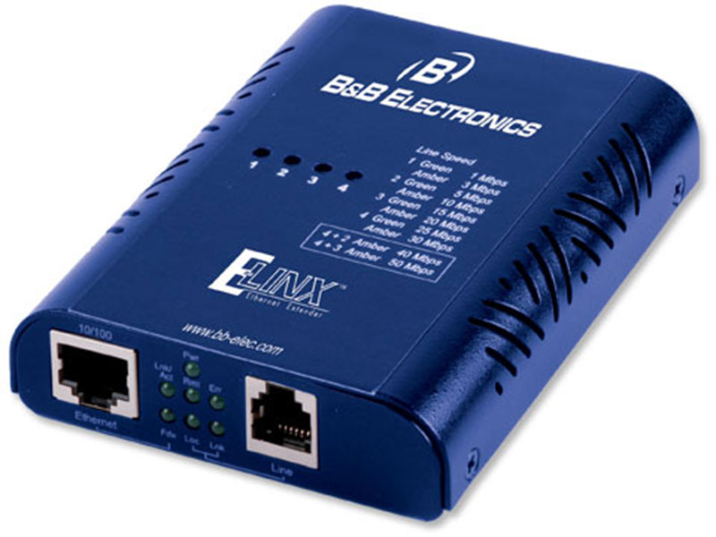 B+B ELinx Ethernet Extender (Copper) With PS Hos Loh Electronics AB